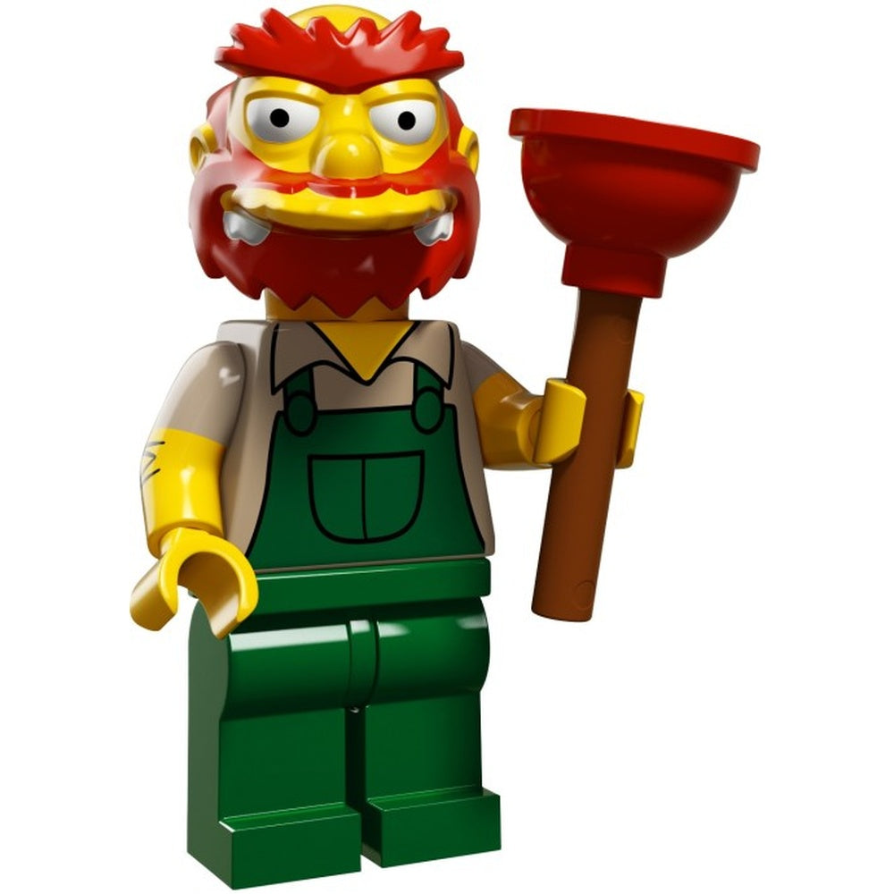 LEGO® Groundskeeper Willie Collectible Minifigures Series 2 COLSIM2-13 - Used