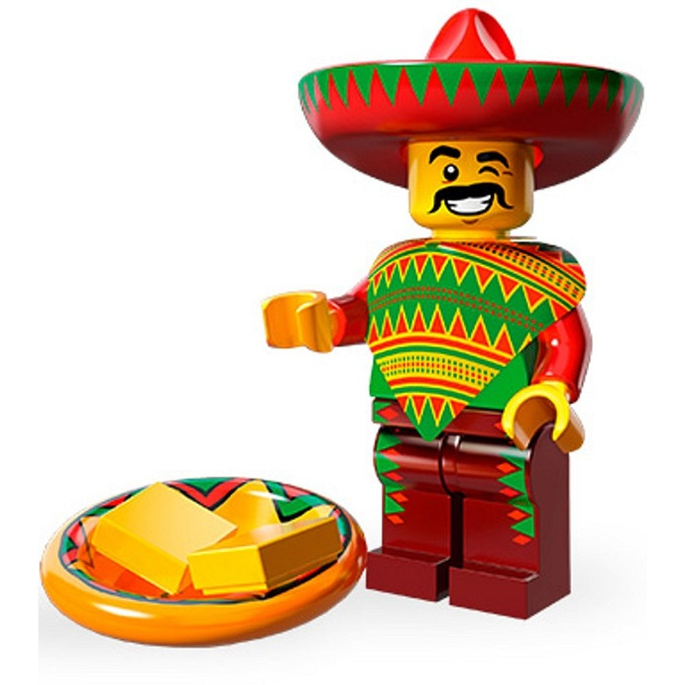 LEGO® Taco Tuesday Guy Collectible Minifigures The LEGO Movie COLTLM-12 - New