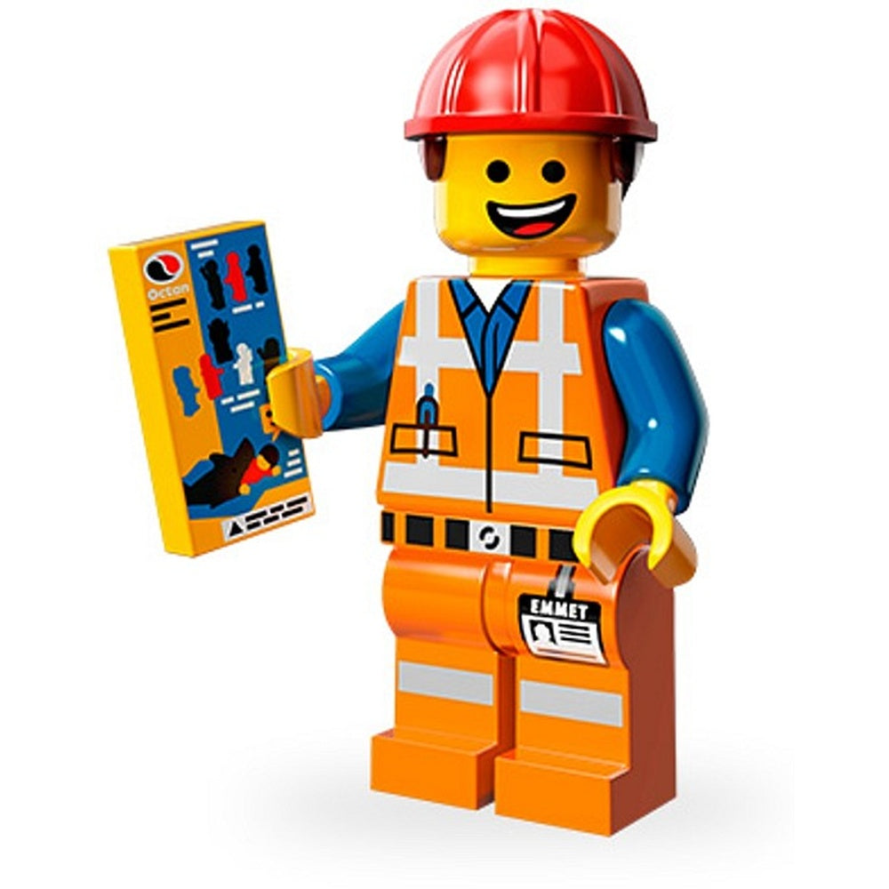 LEGO® Hard Hat Emmet Collectible Minifigures The LEGO Movie COLTLM-3 - New