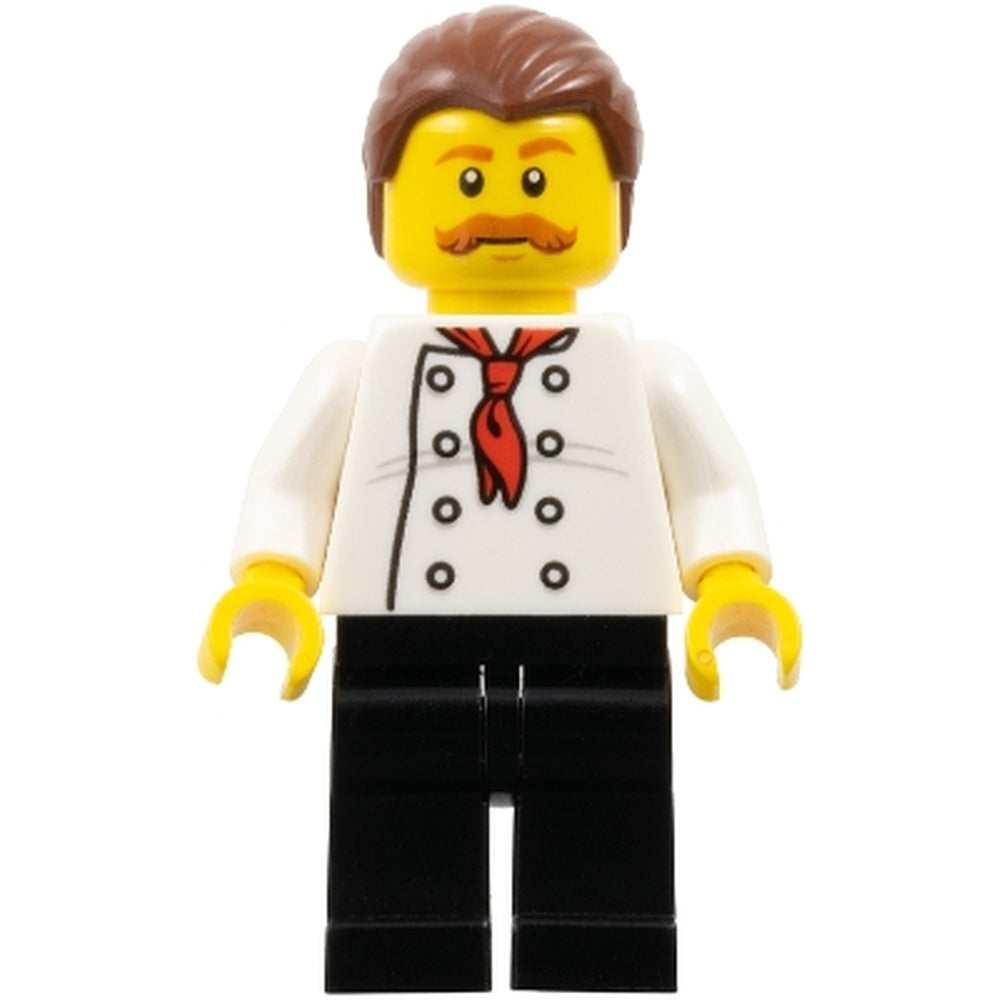 LEGO® Pizza Van Chef Minifigure City / Town CTY0711 - Used