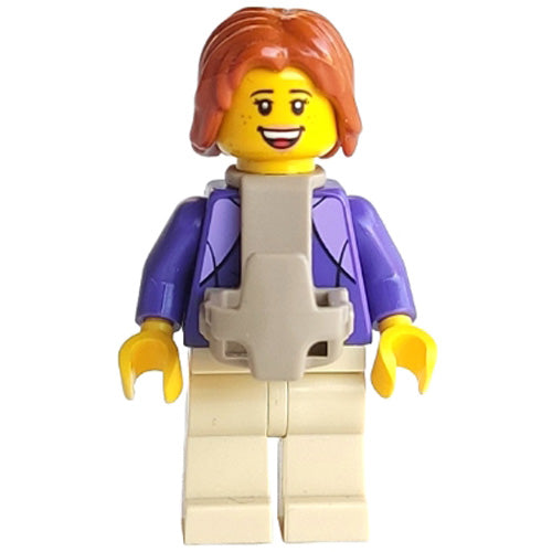 LEGO® Holiday Camper Van Mother, Baby Carrier Minifigure City CTY1262