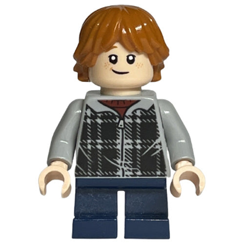 LEGO® Ron Weasley - Plaid Hoodie Minifigure Harry Potter HP154