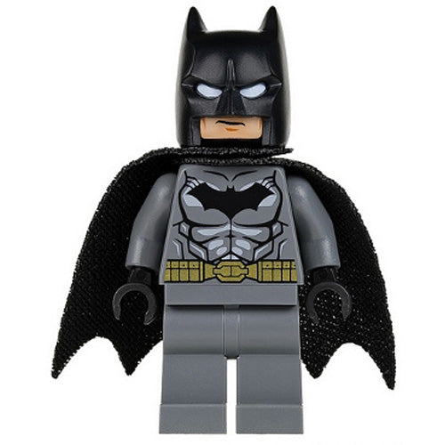 LEGO® Batman - Dark Bluish Gray Suit Spongy Cape Minifigure Super Heroes SH0151
