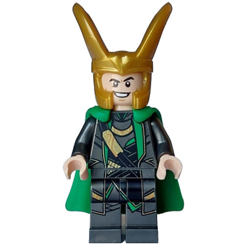 LEGO® Loki - Pearl Dark Gray Suit Minifigure Super Heroes SH0968