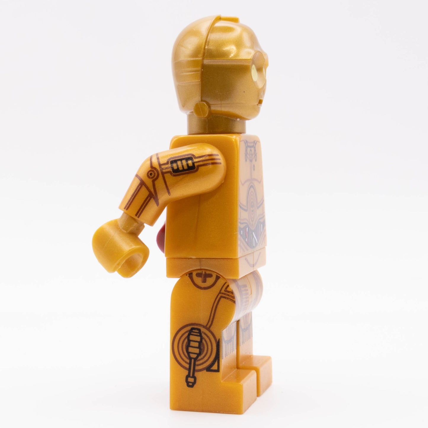 LEGO® C-3PO - Dark Red Arm Minifigure Star Wars SW0653