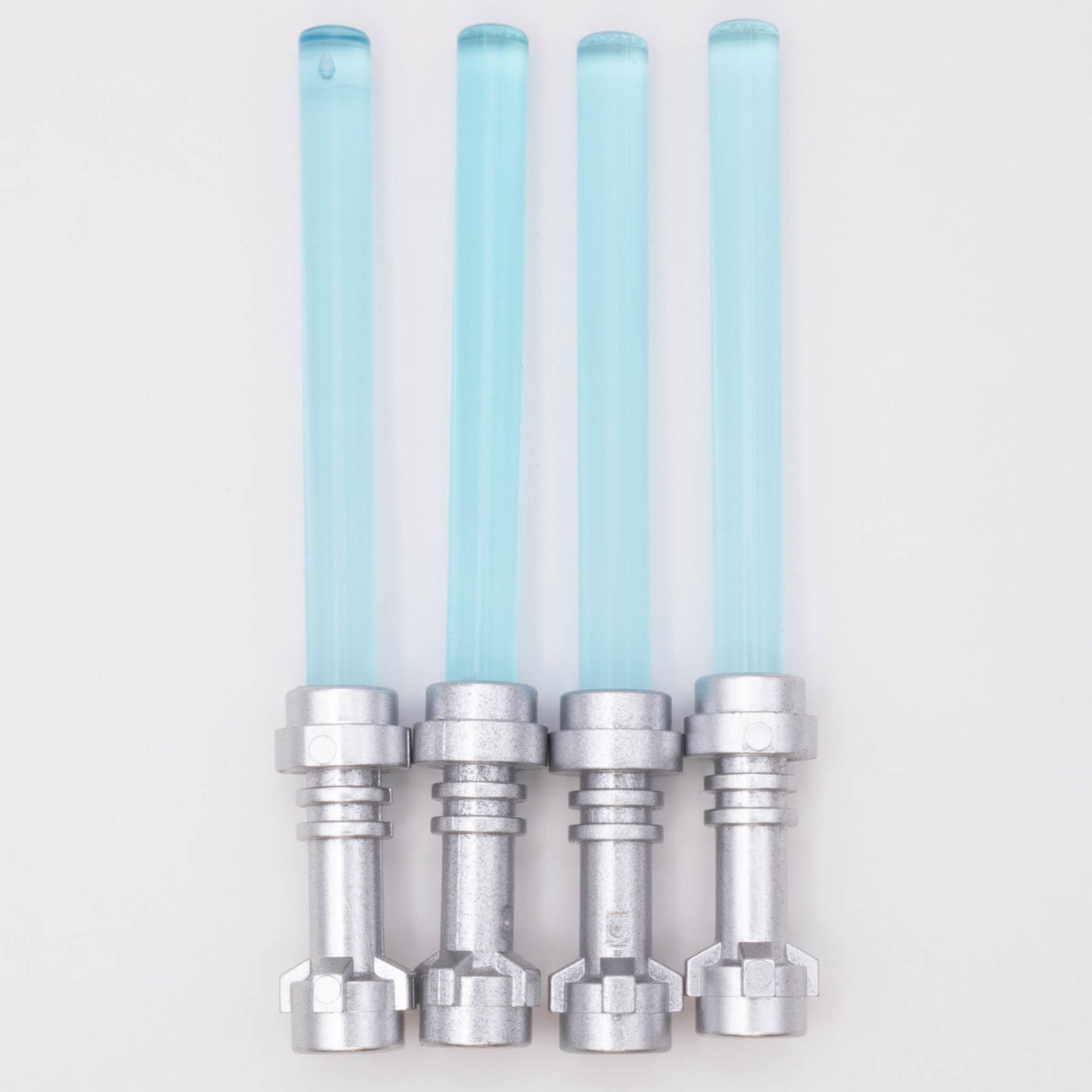 LEGO® 4 x Translucent Light Blue Lightsaber Jedi Minifigure Part Star Wars Bulk 30374 64567