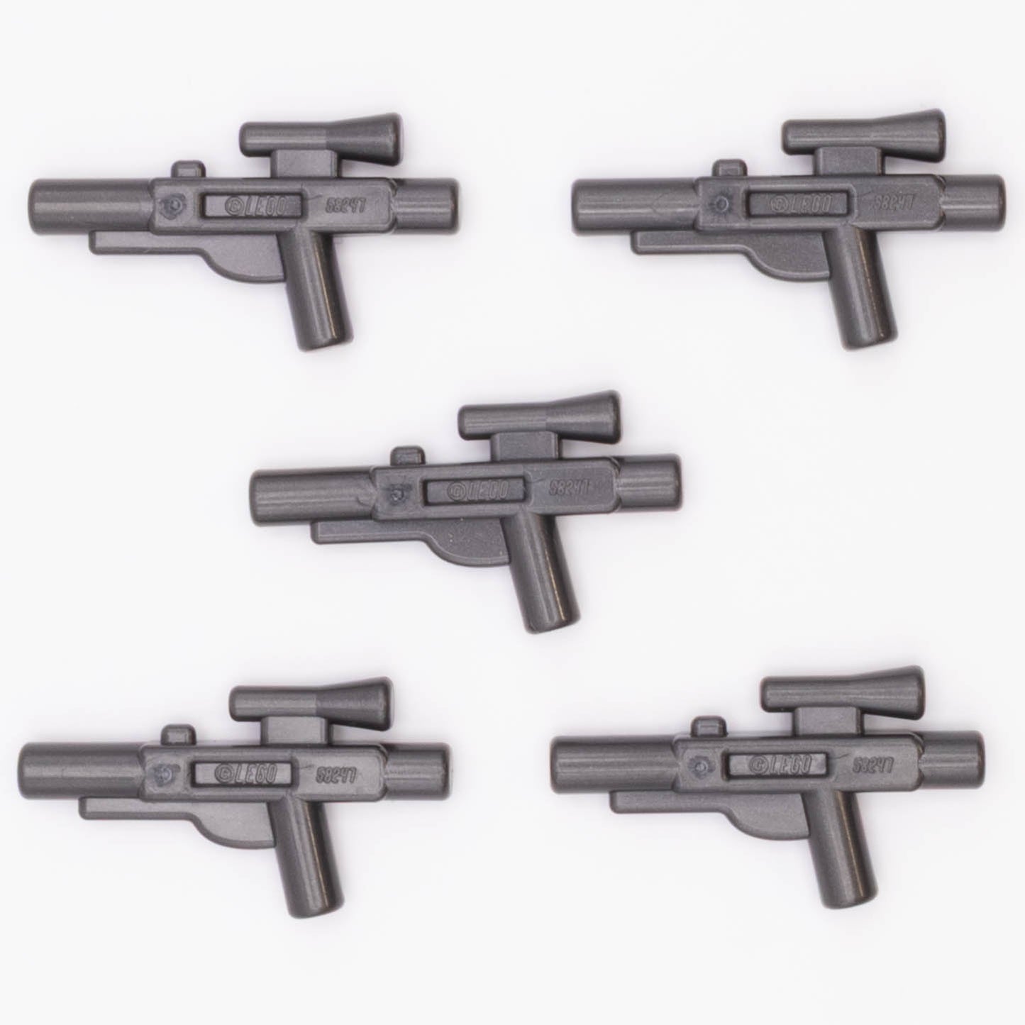 LEGO® 5 x Blaster Gun Medium Star Wars Bulk Pack Pearl Dark Gray 58247