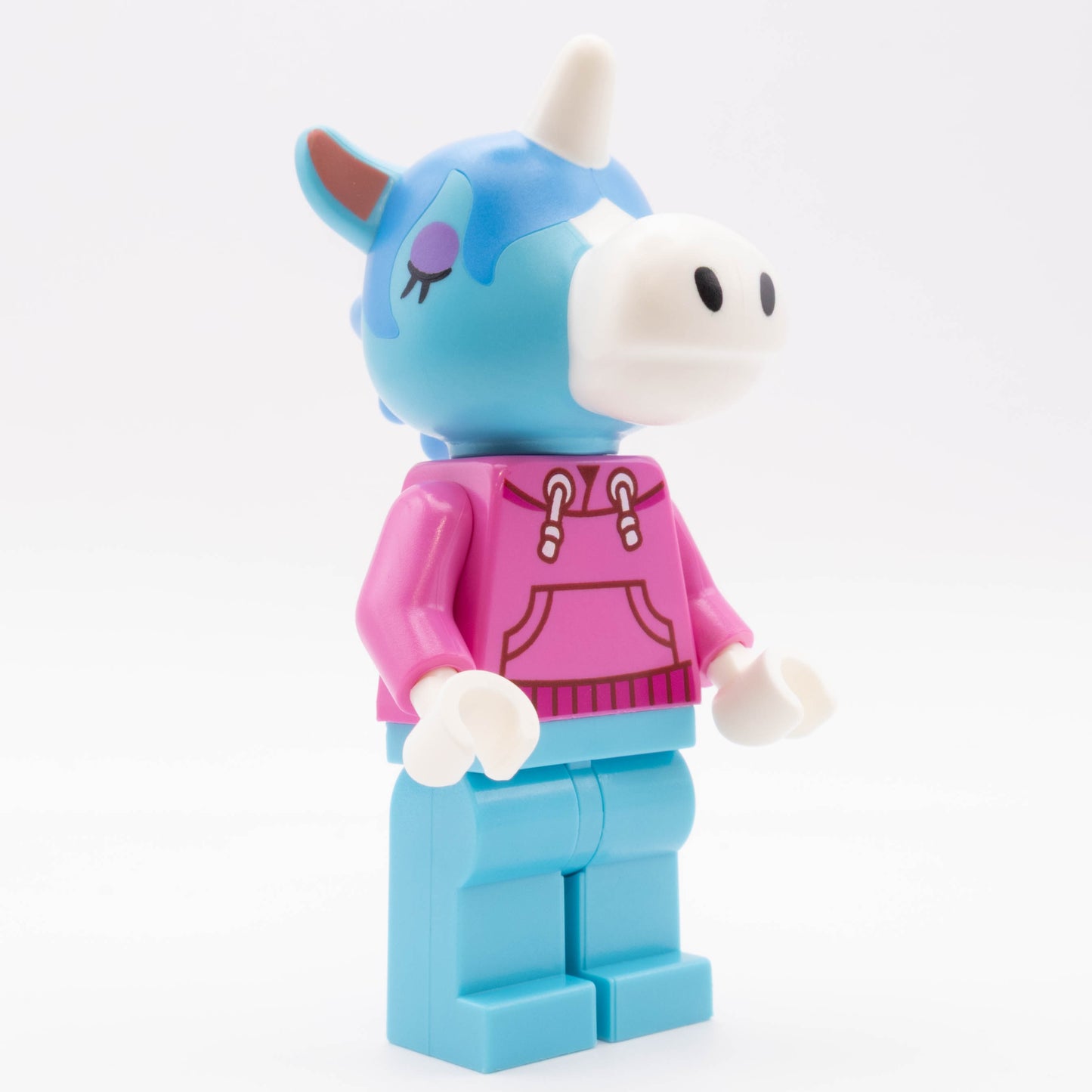LEGO® Julian - Dark Pink Hoodie Minifigure Animal Crossing ANI019