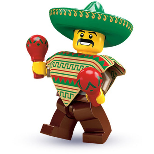 LEGO® Mariachi / Maraca Man Collectible Minifigures Series 2 COL02-1 - New