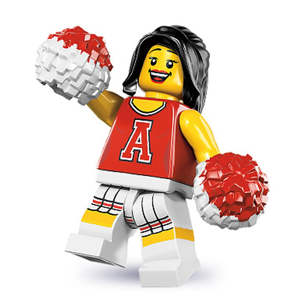 LEGO® Red Cheerleader Collectible Minifigures Series 8 COL08-13 - New
