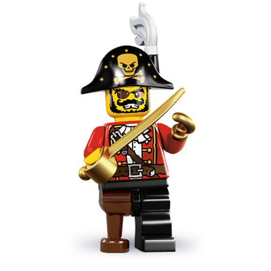LEGO® Pirate Captain Collectible Minifigures Series 8 COL08-15 - New