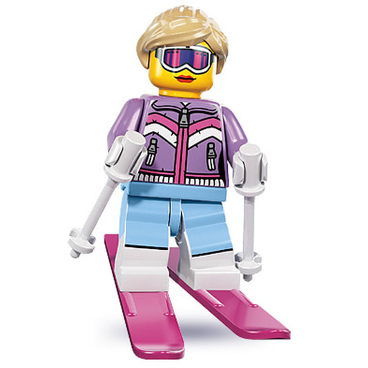 LEGO® Downhill Skier Collectible Minifigures Series 8 COL08-7 - New