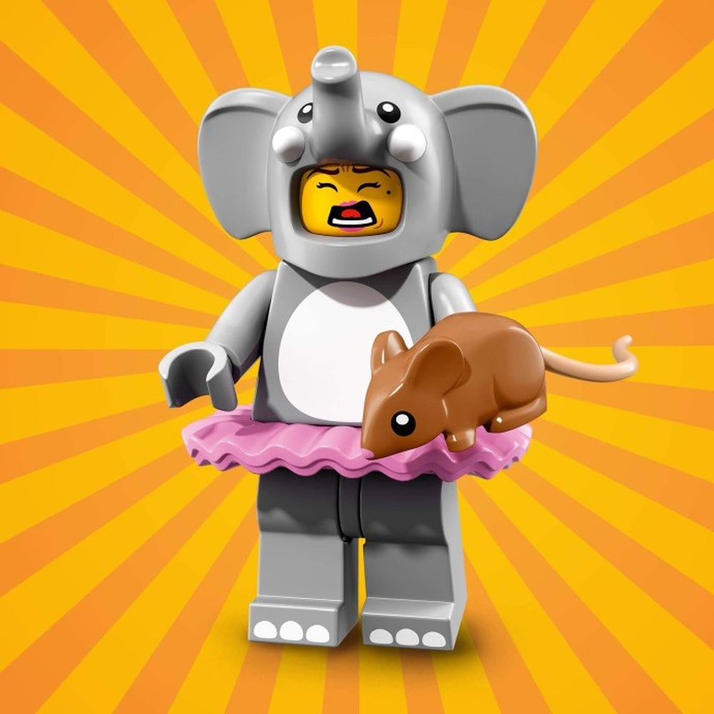 LEGO® Elephant Costume Girl Collectible Minifigures Series 18 COL18-1 - New