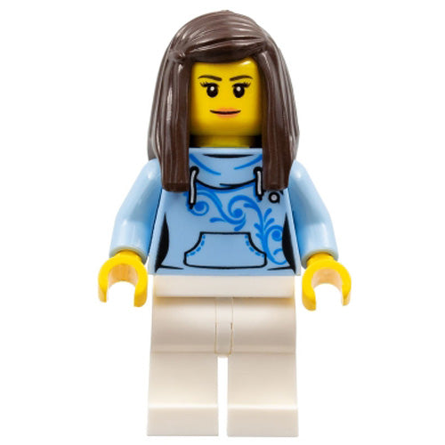 LEGO® Pizza Van Customer Female Minifigure City CTY0710