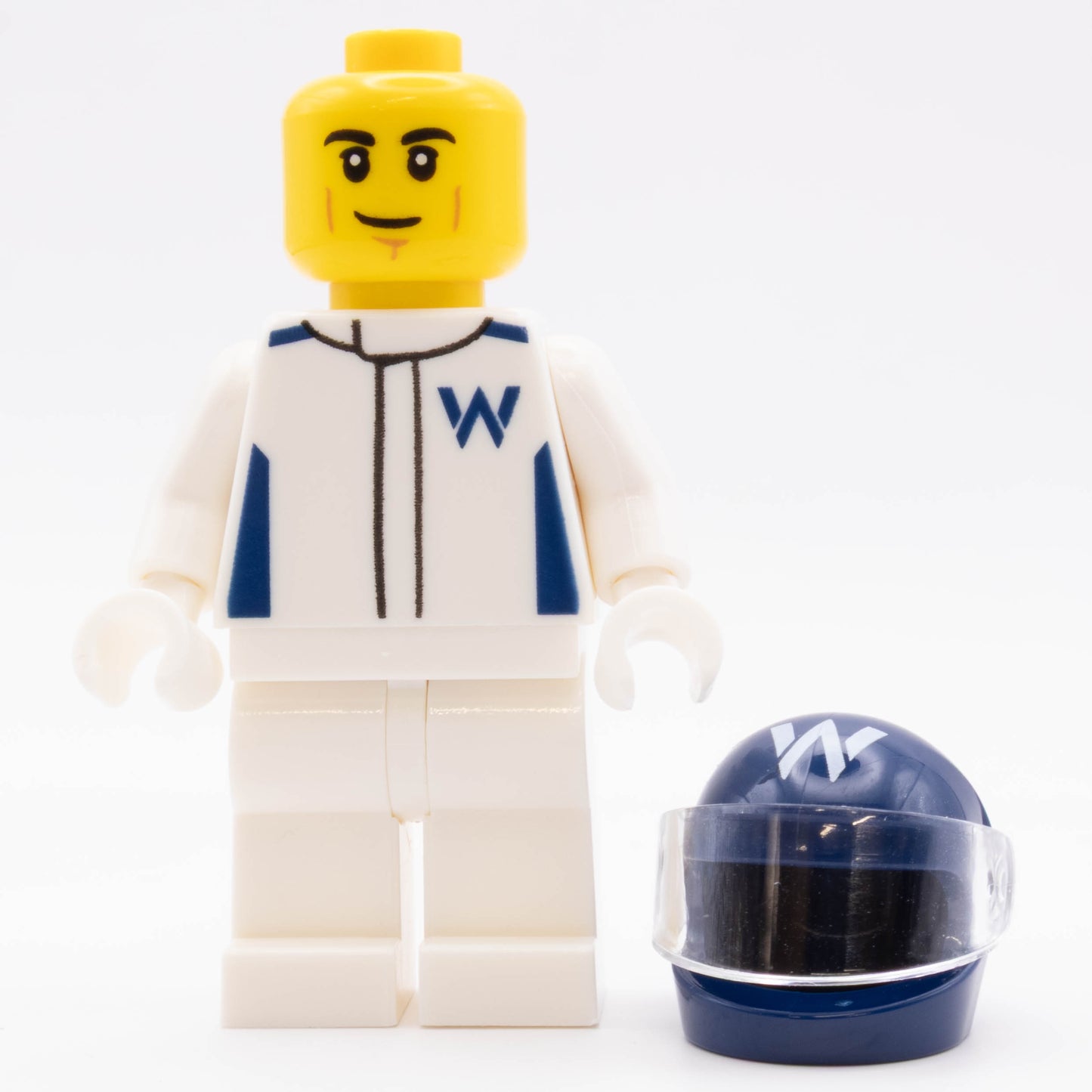 LEGO® Formula 1 Driver, Williams - Male Minifigure City Race CTY1847