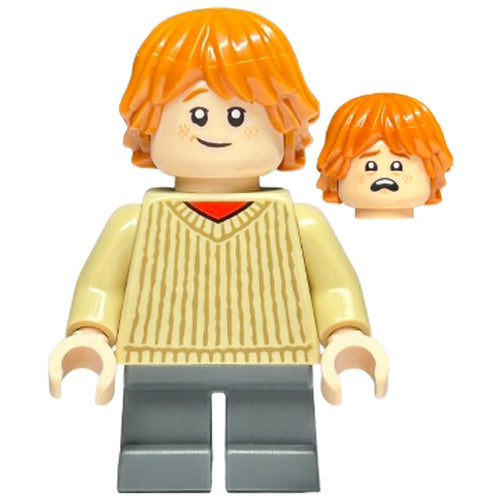 LEGO® Ron Weasley - Tan Sweater Minifigure Harry Potter HP482