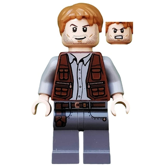 LEGO® Owen Grady - Leather Vest Minifigure Jurassic World JW011