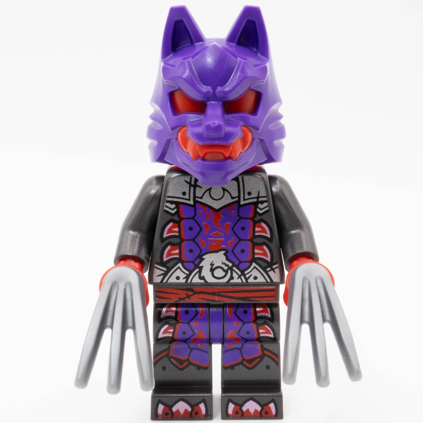 LEGO® Wolf Mask Warrior Minifigure Ninjago Dragons Rising Season 2 NJO0895