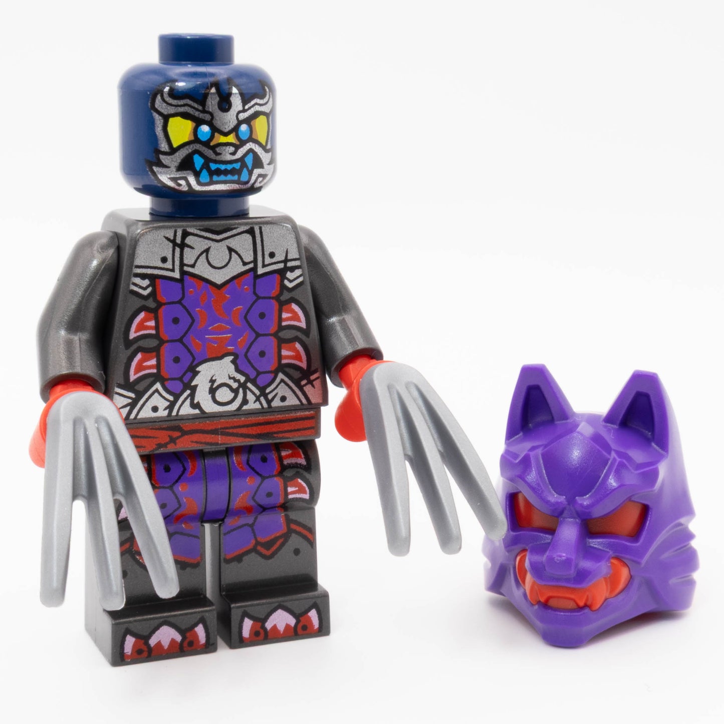 LEGO® Wolf Mask Warrior Minifigure Ninjago Dragons Rising Season 2 NJO0895