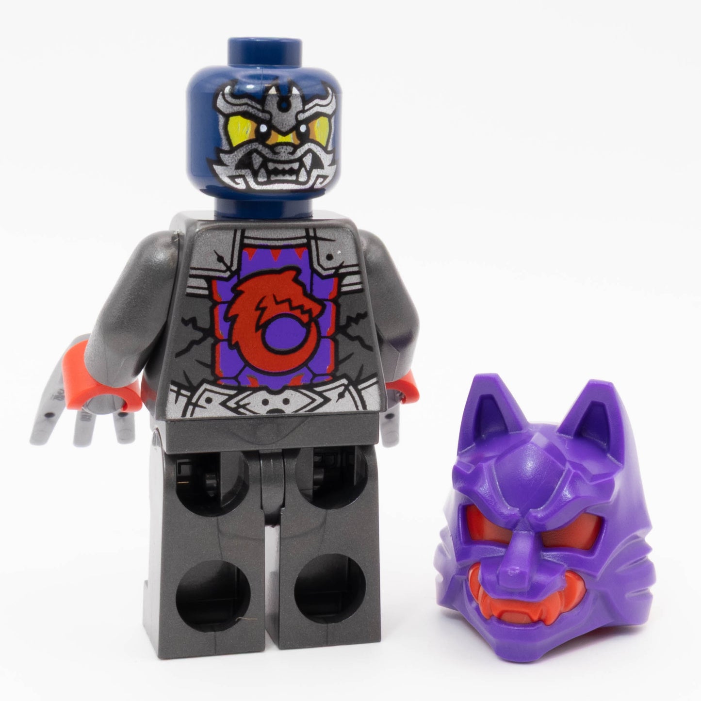 LEGO® Wolf Mask Warrior Minifigure Ninjago Dragons Rising Season 2 NJO0895