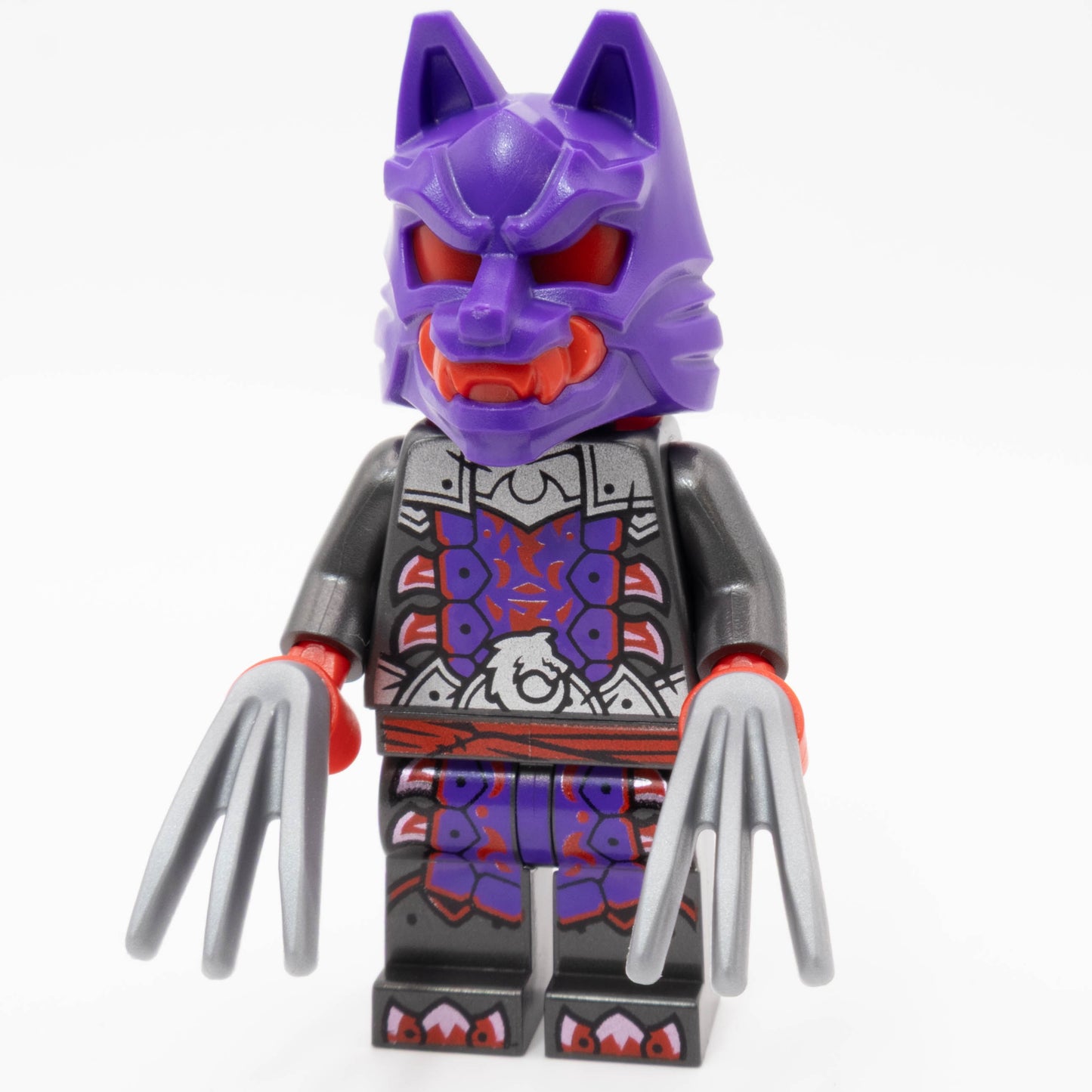 LEGO® Wolf Mask Warrior Minifigure Ninjago Dragons Rising Season 2 NJO0895