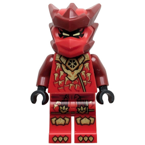 LEGO® Kai - Dragons Rising, Tunic with Dragon Head Minifigure Ninjago NJO1040