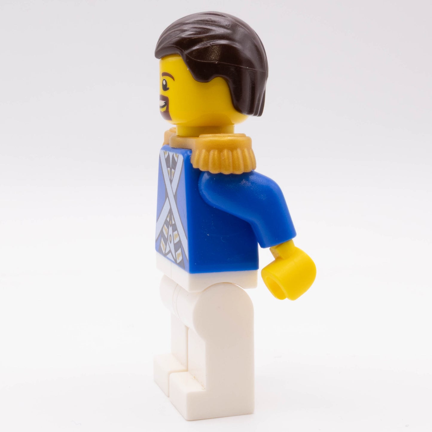 LEGO® Bluecoat Sergeant Minifigure Pirates PI150 - Brown Moustache and Goatee