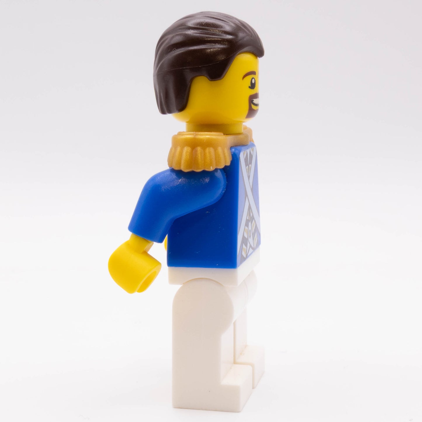 LEGO® Bluecoat Sergeant Minifigure Pirates PI150 - Brown Moustache and Goatee