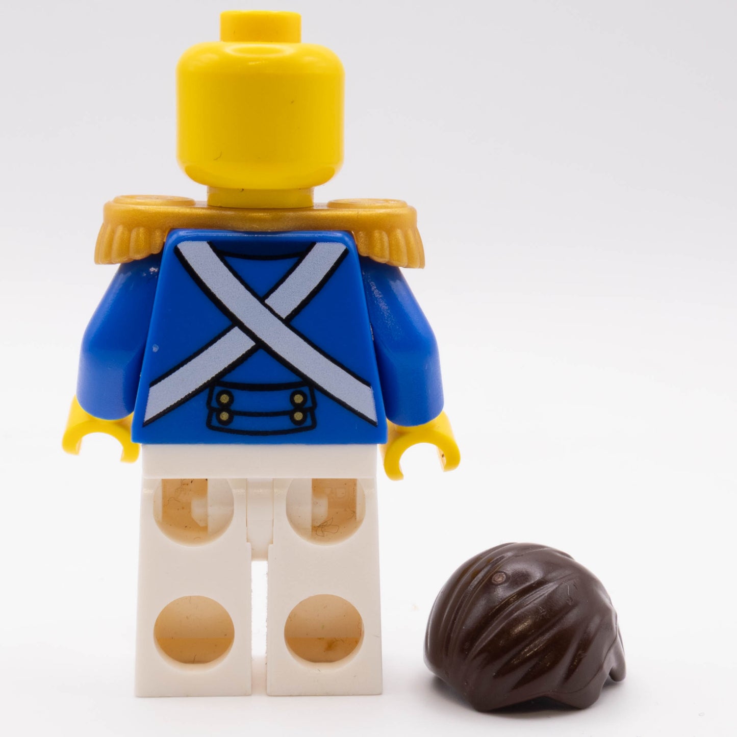 LEGO® Bluecoat Sergeant Minifigure Pirates PI150 - Brown Moustache and Goatee
