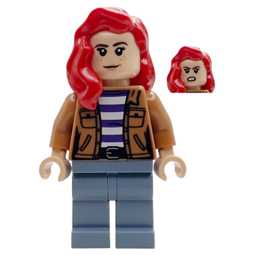 LEGO® Mary Jane - Medium Nougat Jacket Minifigure Super Heroes SH1062
