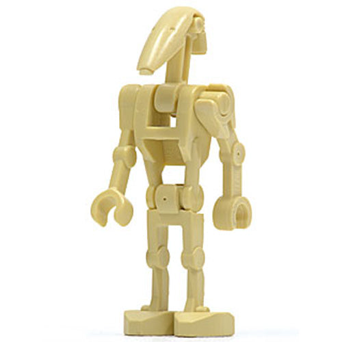 LEGO® Battle Droid - Tan Angled Arm and Straight Arm Minifigure Star Wars SW0001C