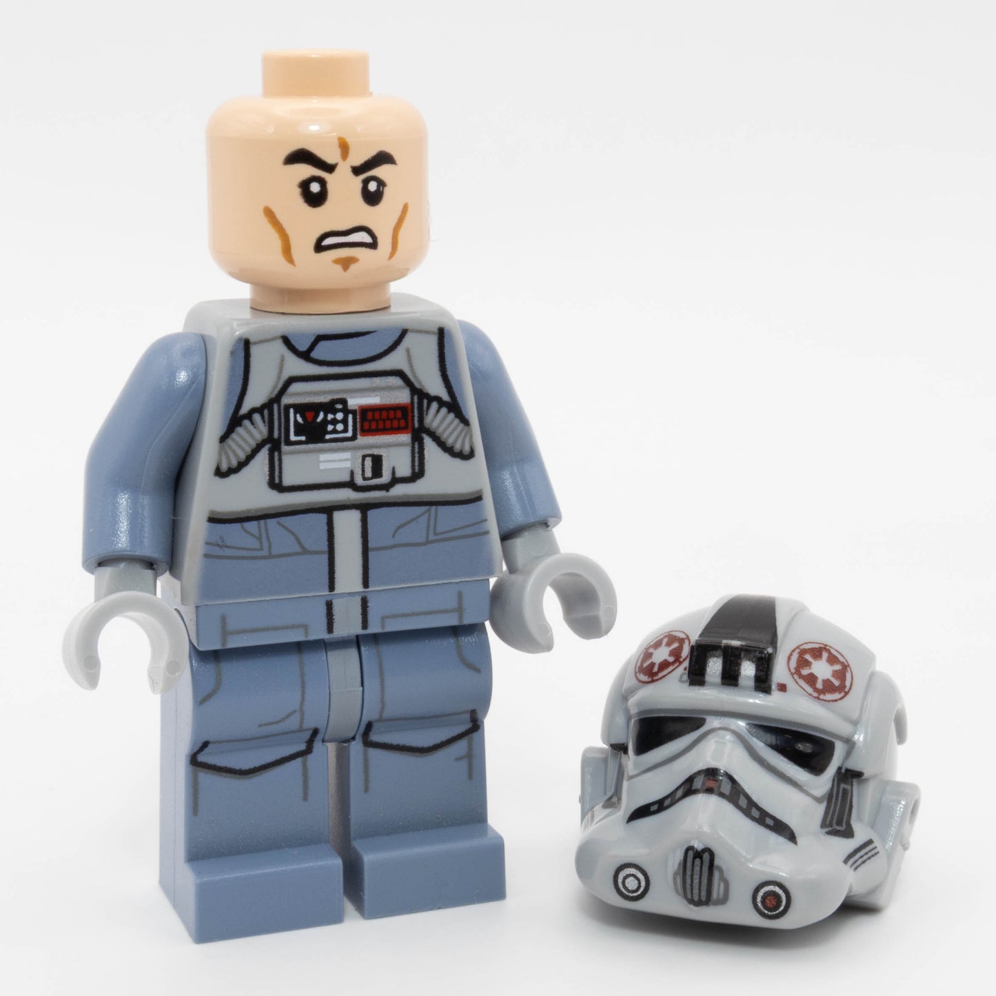 LEGO® AT-AT Driver Minifigure Star Wars Dark Red Imperial Logo SW0581
