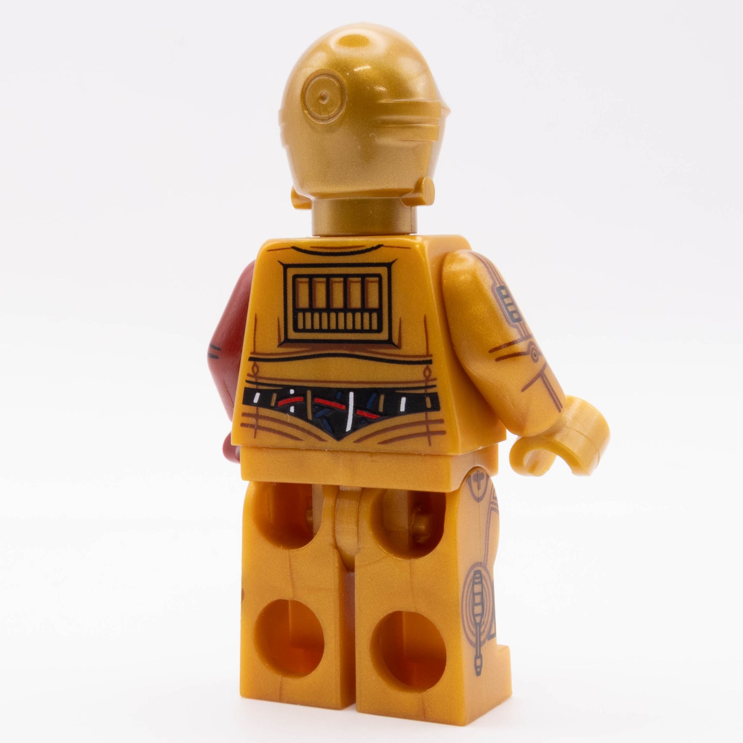 LEGO® C-3PO - Dark Red Arm Minifigure Star Wars SW0653