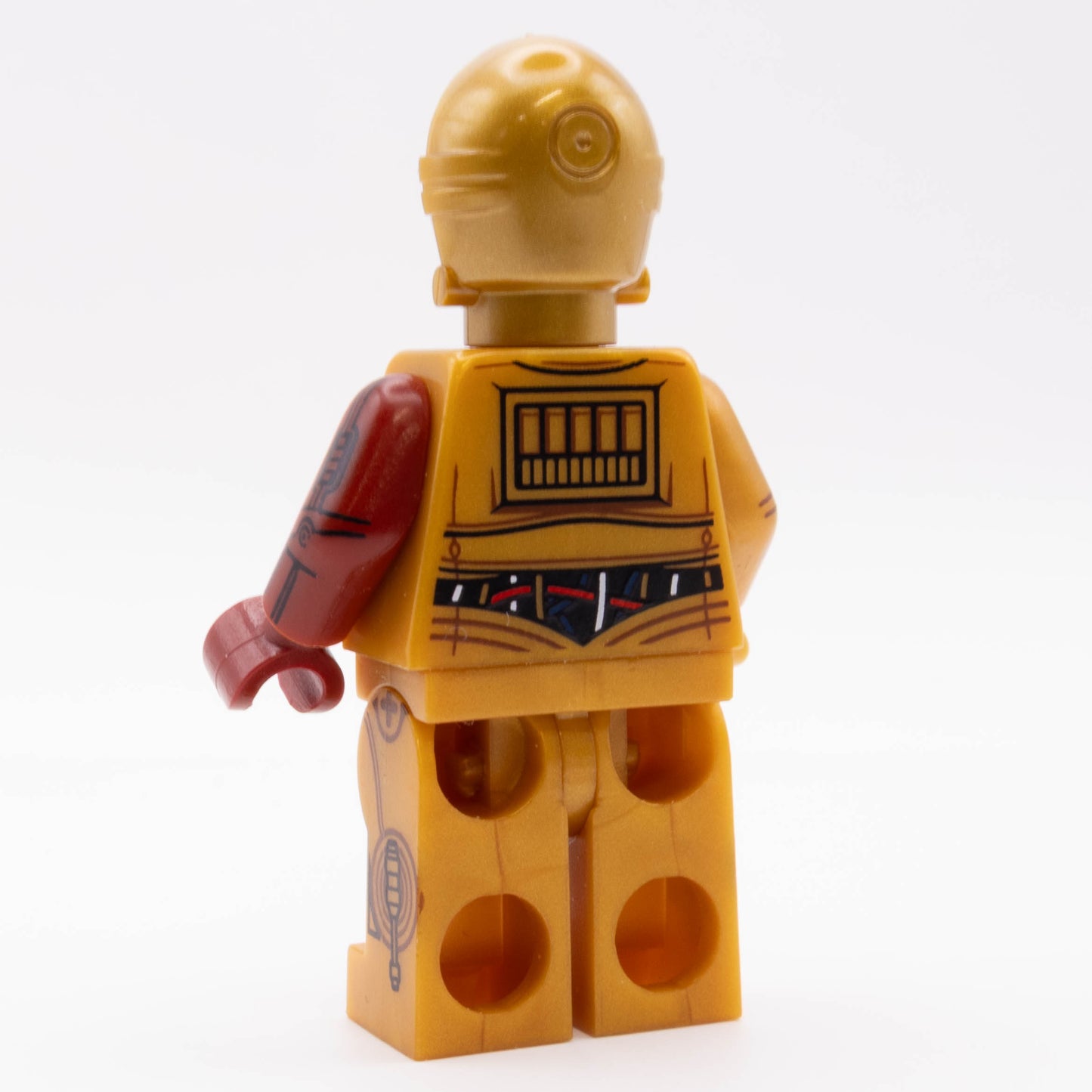 LEGO® C-3PO - Dark Red Arm Minifigure Star Wars SW0653