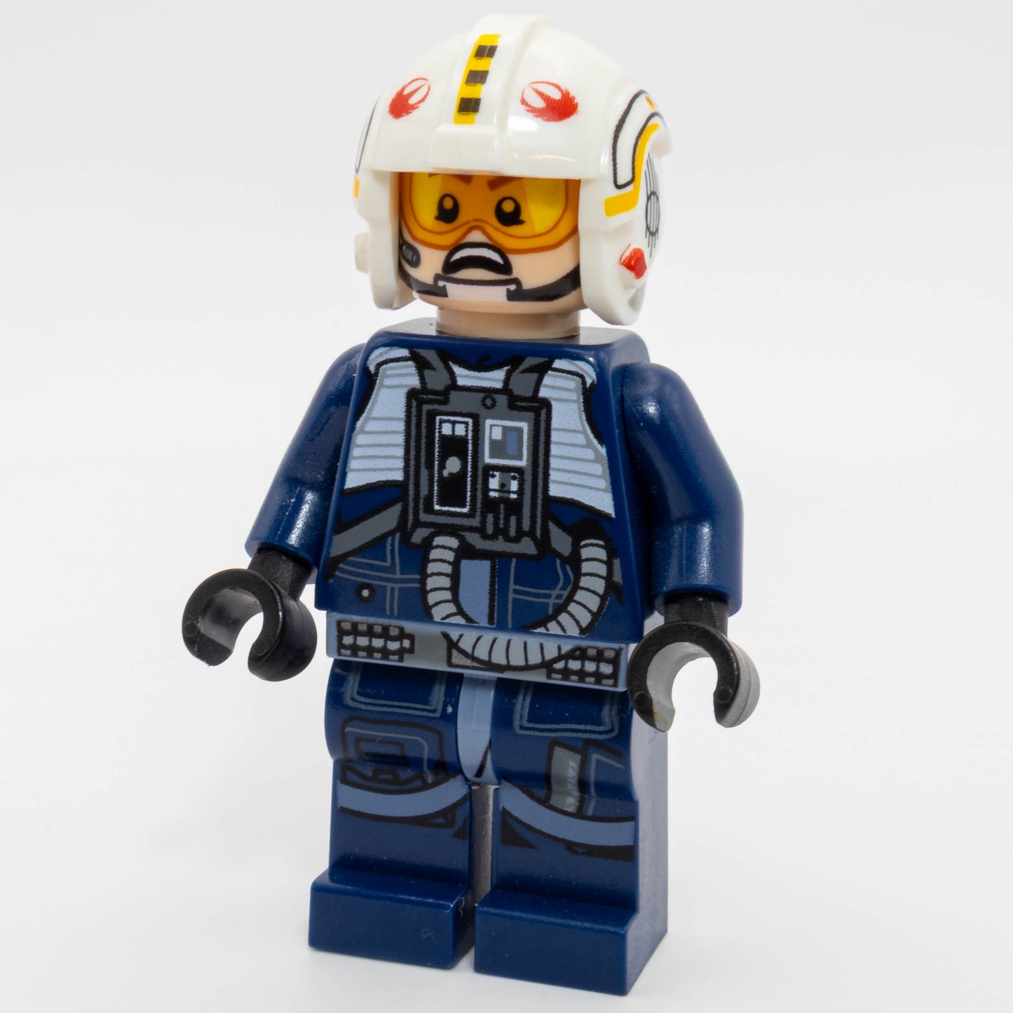 LEGO® Rebel Pilot Y-wing Minifigure Star Wars Rogue (Dark Blue Jumpsuit) SW0801