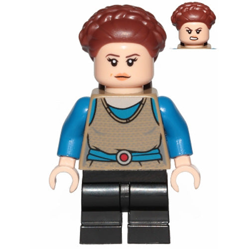 LEGO® Padmé Naberrie (Amidala) Minifigure Star Wars SW1023 - Used