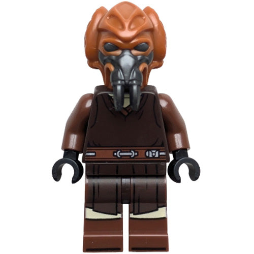 LEGO® Plo Koon - Dark Brown Robe Minifigure Star Wars SW1414