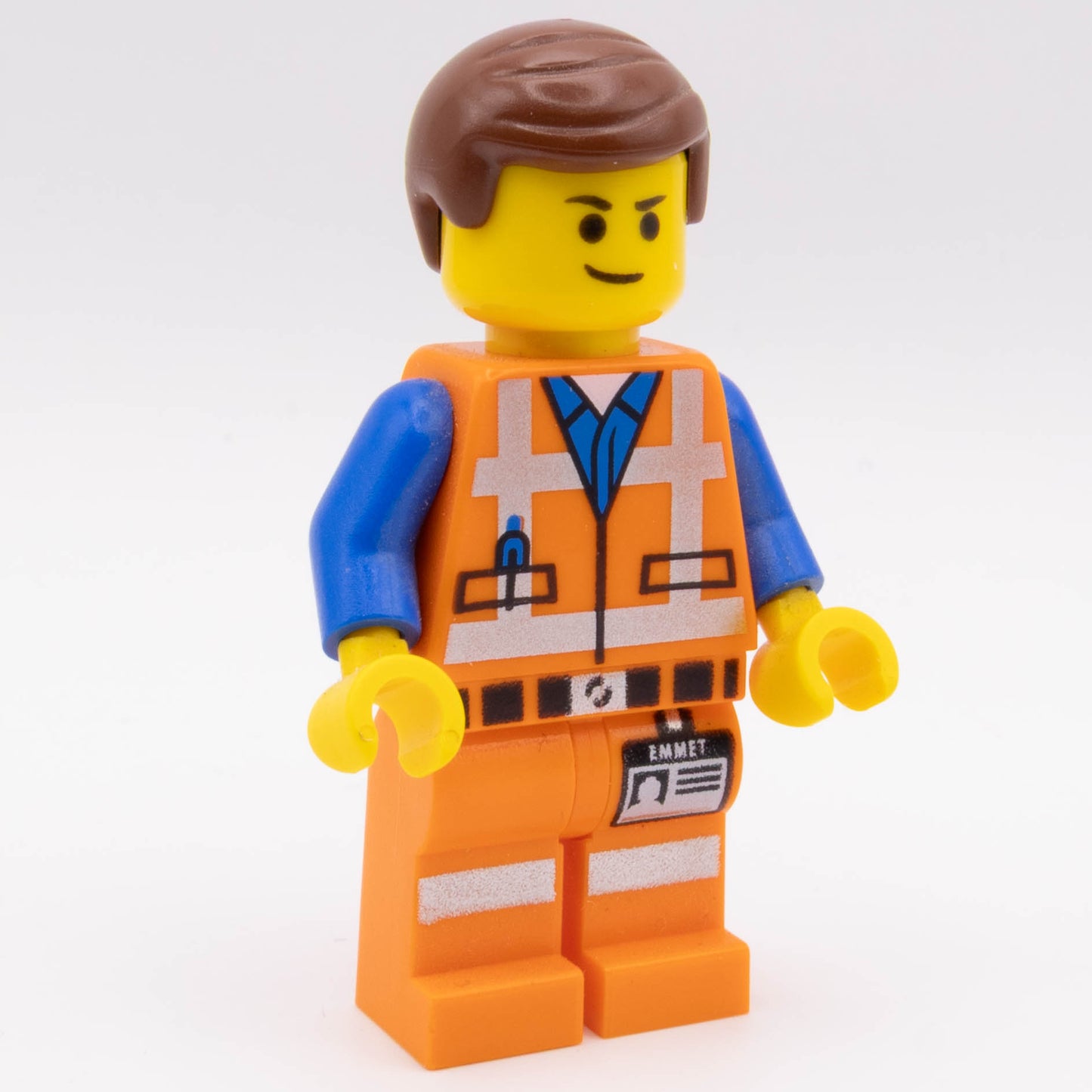 LEGO® Emmet - Lopsided Closed Mouth Smile Minifigure The LEGO Movie TLM087