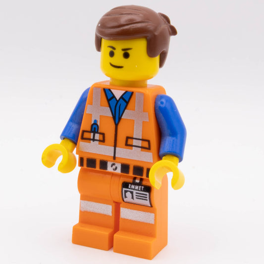 LEGO® Emmet - Lopsided Closed Mouth Smile Minifigure The LEGO Movie TLM087