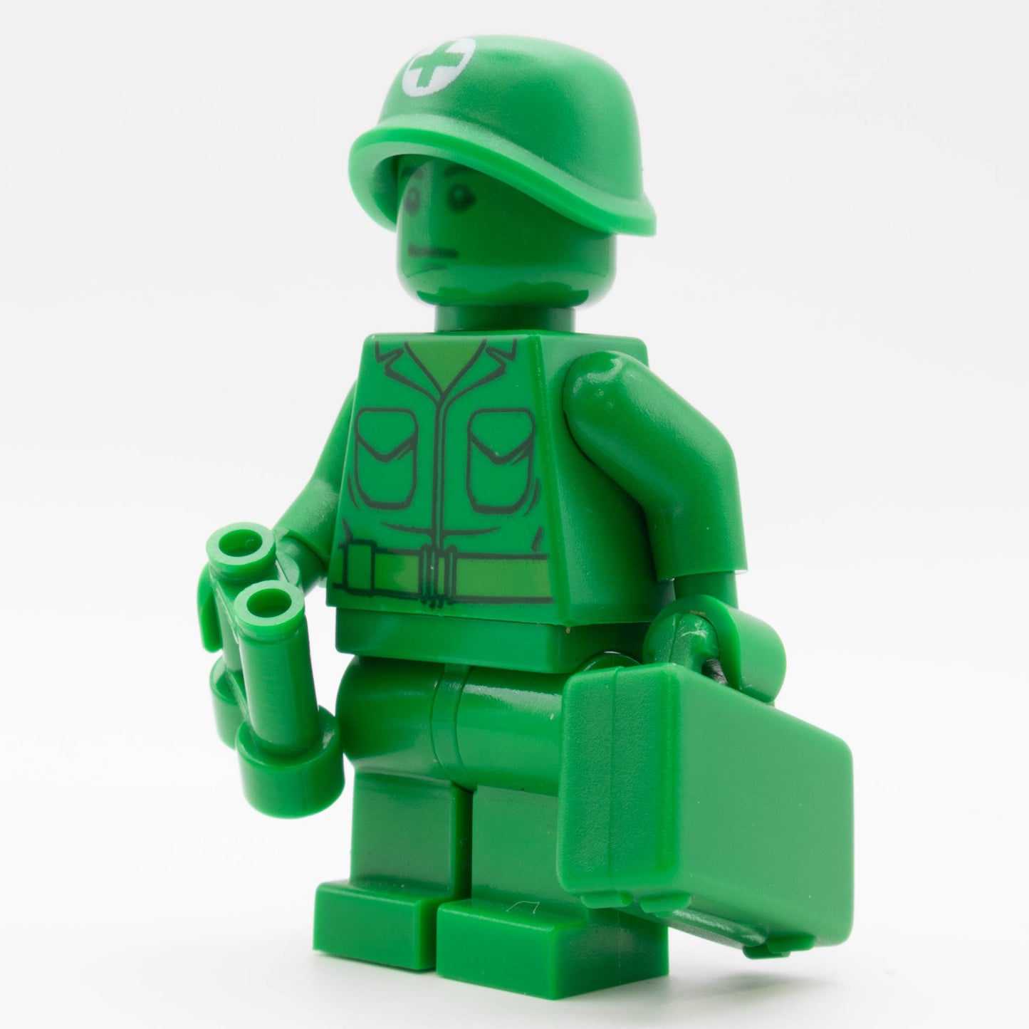 LEGO® Green Army Man Medic Minifigure Toy Story TOY002 Binoculars and Briefcase