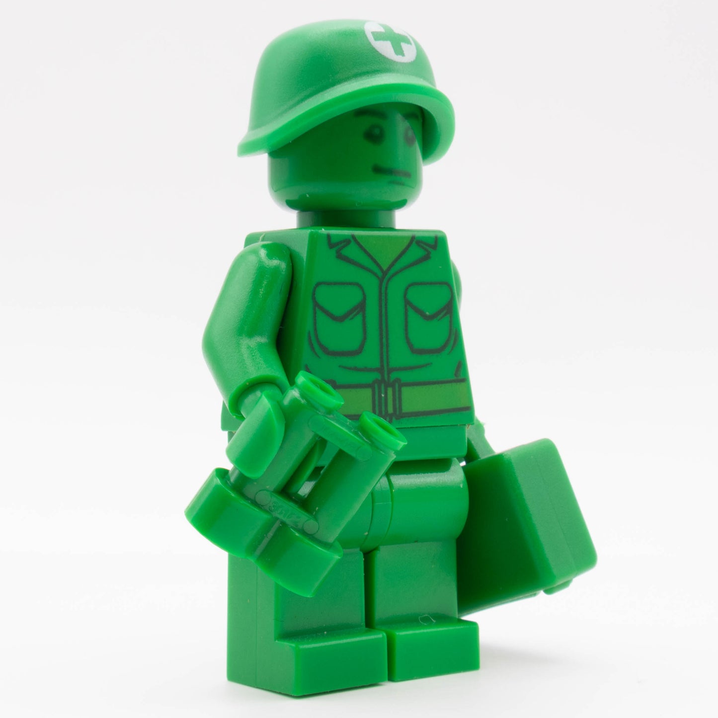 LEGO® Green Army Man Medic Minifigure Toy Story TOY002 Binoculars and Briefcase