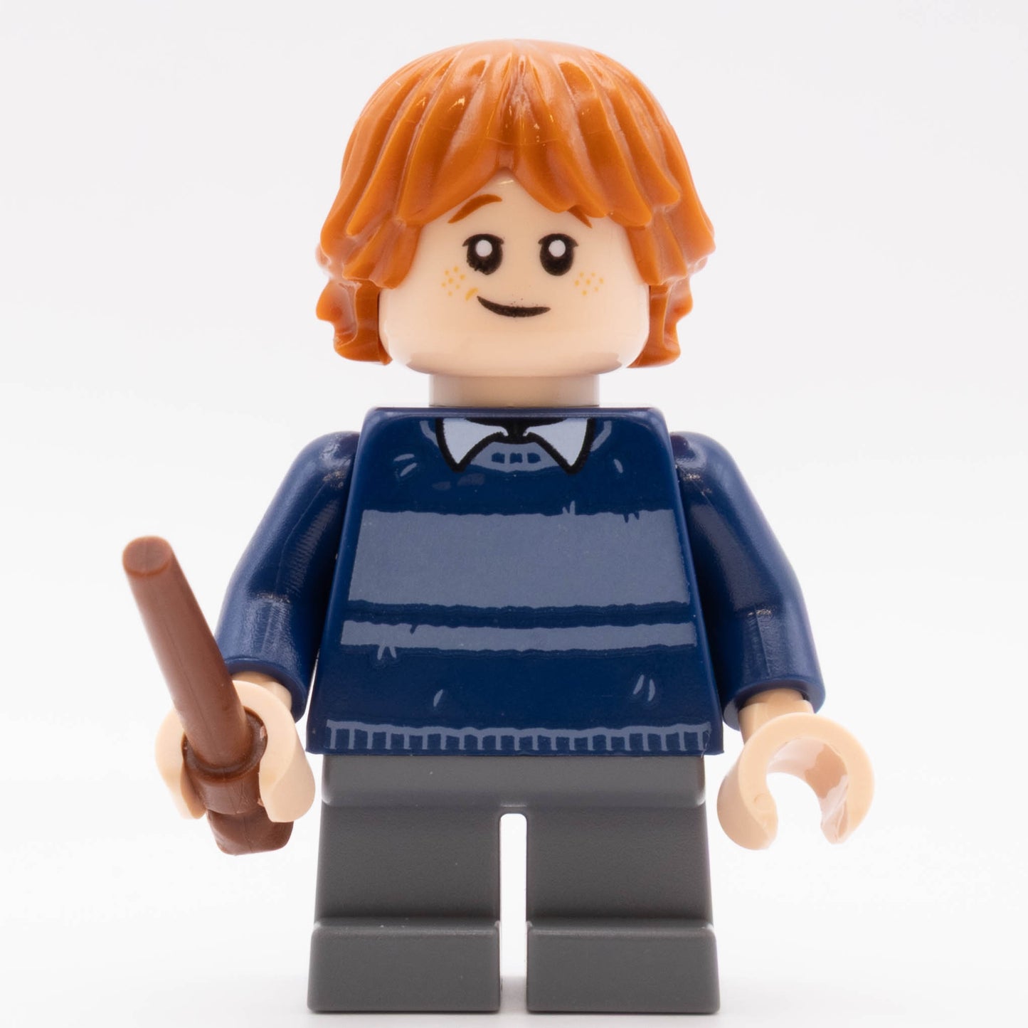 LEGO® Ron Weasley - Dark Blue Striped Sweater Minifigure Harry Potter HP477